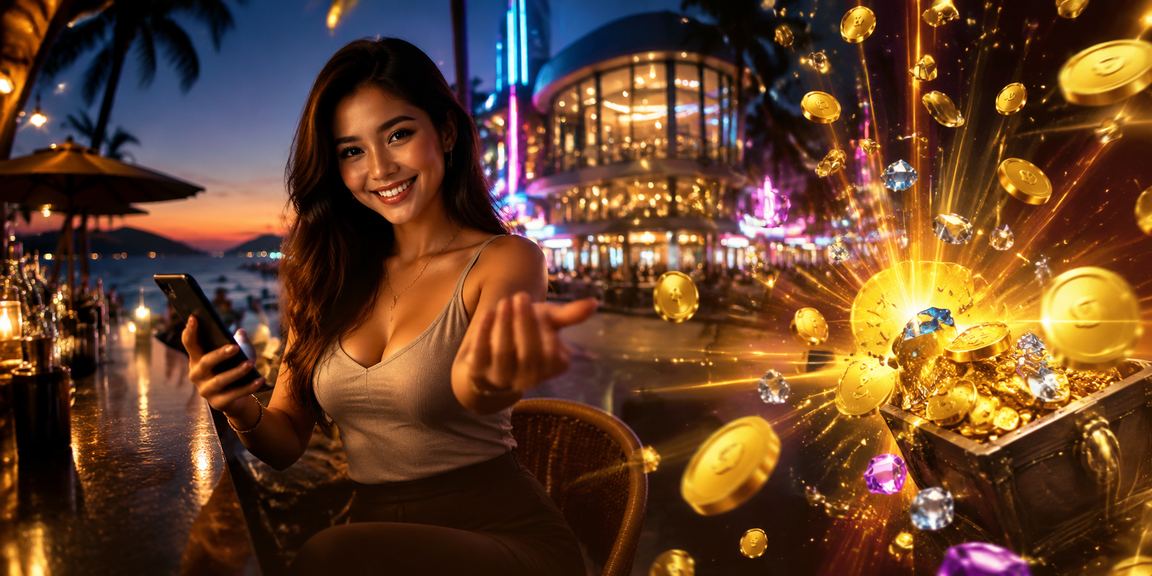 Pemain dari Langkawi menggunakan telefon pintar untuk deposit dan bermain kasino dengan mudah